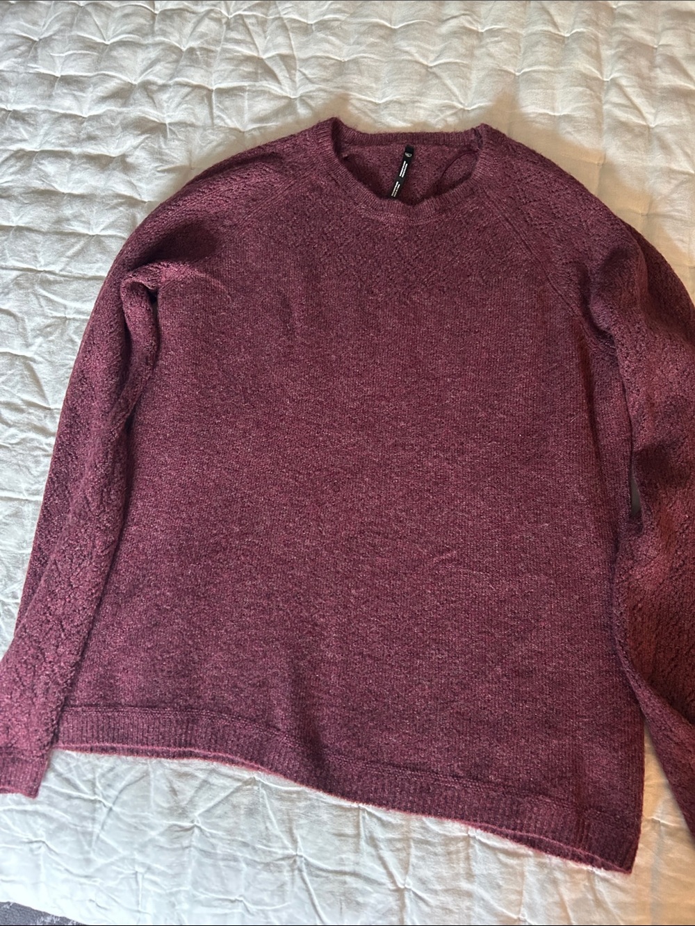 Kuhl burgundy sweater size large